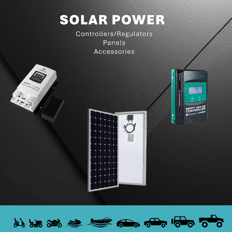 Solar Controllers, MC4 Connectors & Solar Accessories