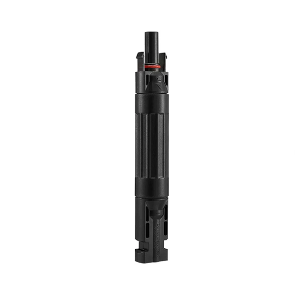 MC4 15A in-line fuse solar connector - front view
