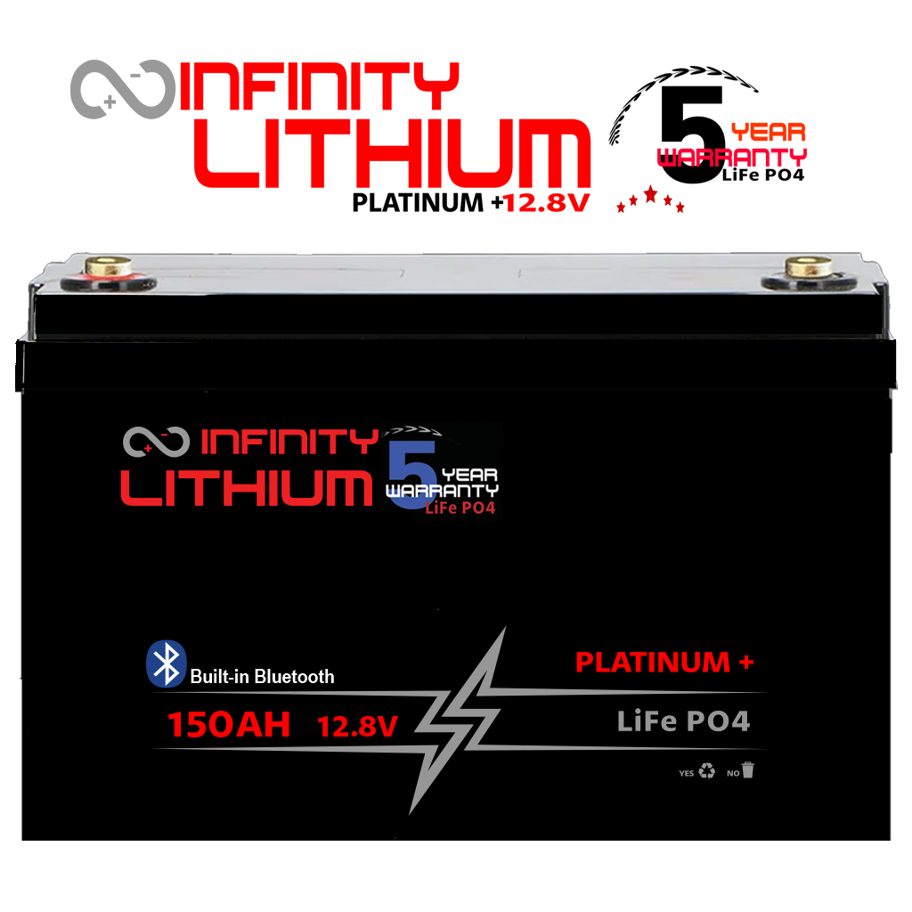 INFINITY DEEP CYCLE 150Ah LITHIUM BATTERY LiFePO4 WITH BLUETOOTH