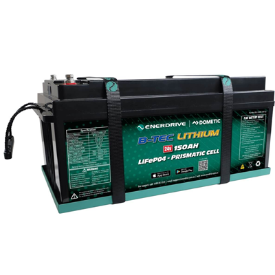 Enerdrive ePOWER B-TEC 24V 150Ah Lithium Battery ENE-EPL-150BT-24V-G2