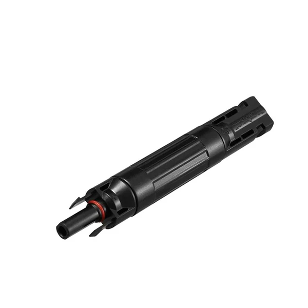 MC4 15A in-line fuse solar connector - side view