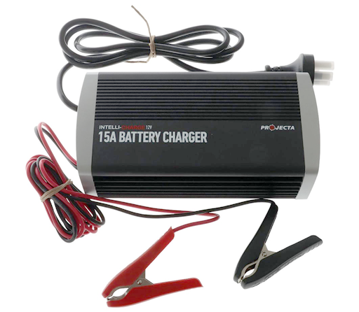 Projecta IC15 12Volt 15A Stage Battery Charger Multi Chemistry Lithium Compatible