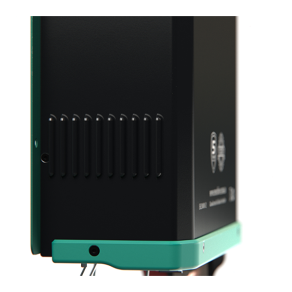 Enerdrive ePOWER 3000W 12V inverter charger side profile showing cooling vents and durable metal housing