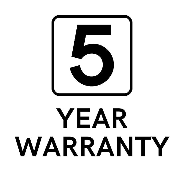 Projecta 5-year warranty badge