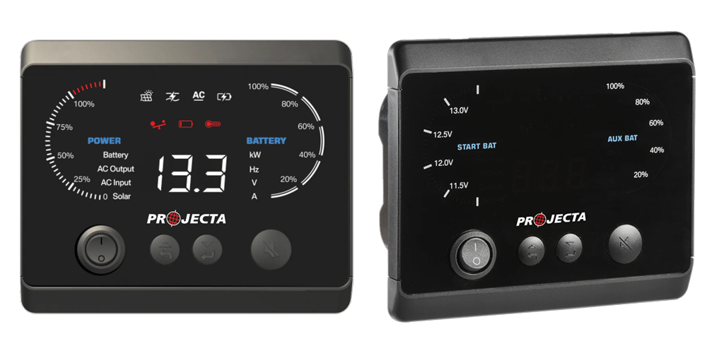 Projecta 12V AC/DC Power Management Board with 200Ah Lithium Battery - ICB2000-HD