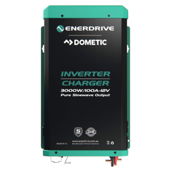 Enerdrive EN230100-12 3000W 12V Pure Sine Wave Inverter Charger front view