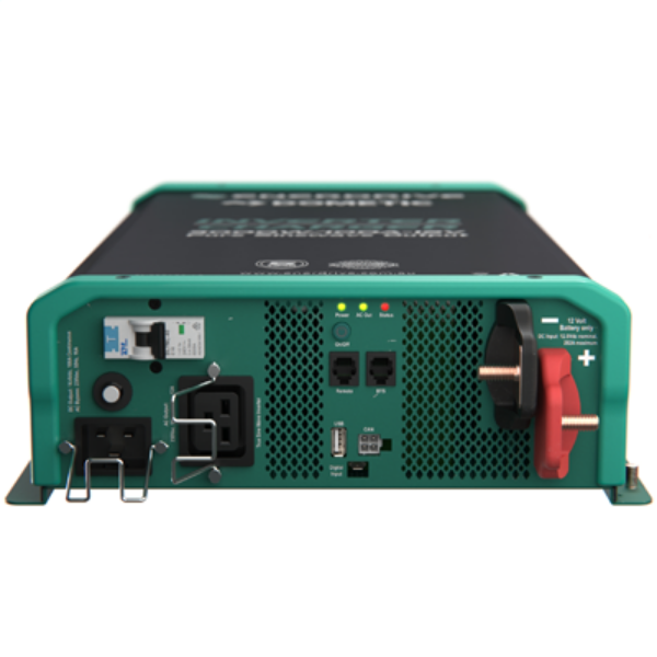 Enerdrive EN230100-12 Inverter Charger rear connections and terminals