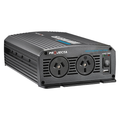 Projecta IMW1000 1000W 12V Modified Sine Wave Inverter showing AC outlets and power switch.