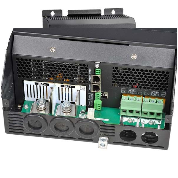 Projecta INVCHR2 12V 2000W Intelli-Grid Inverter Charger electronic control panel with various connectors