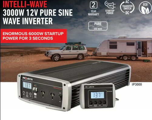 Projecta 12 Volt 3000 watt Pure Sine Wave Inverter | IP3000