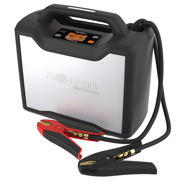 Projecta IS3000 12/24V Intelli-Start Industrial Jump Starter with clamps.