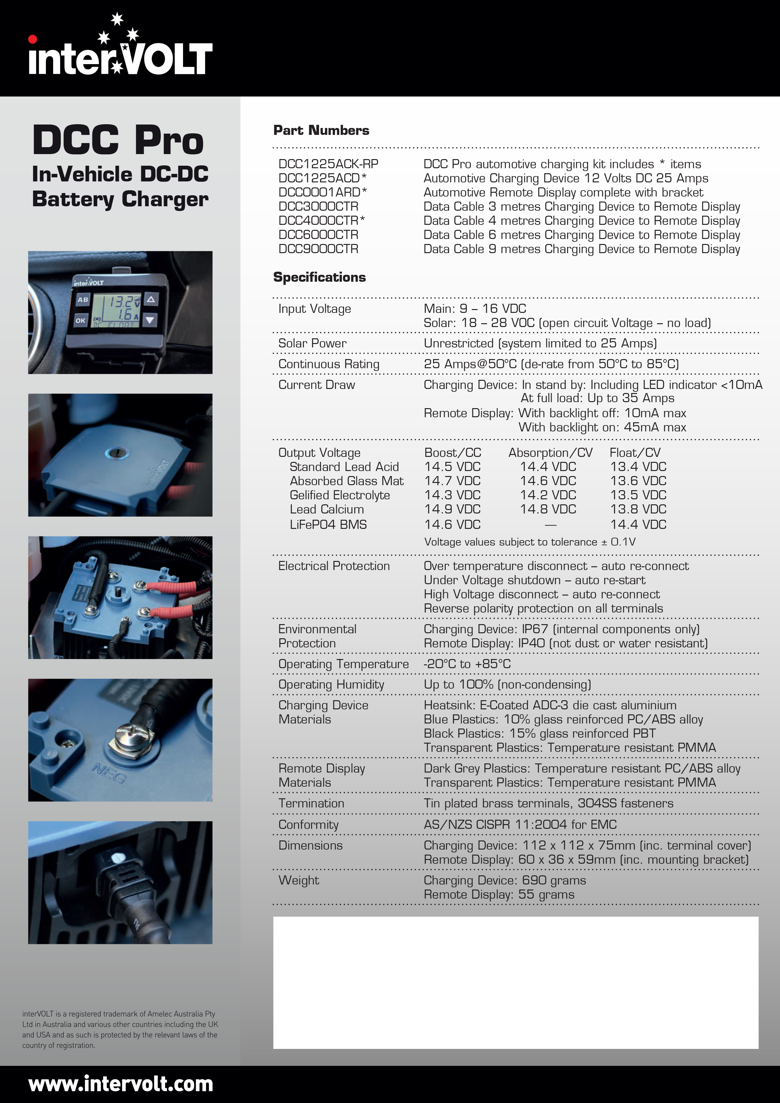 Intervolt In-Vehicle DC-DC Battery Charger (R2-0)