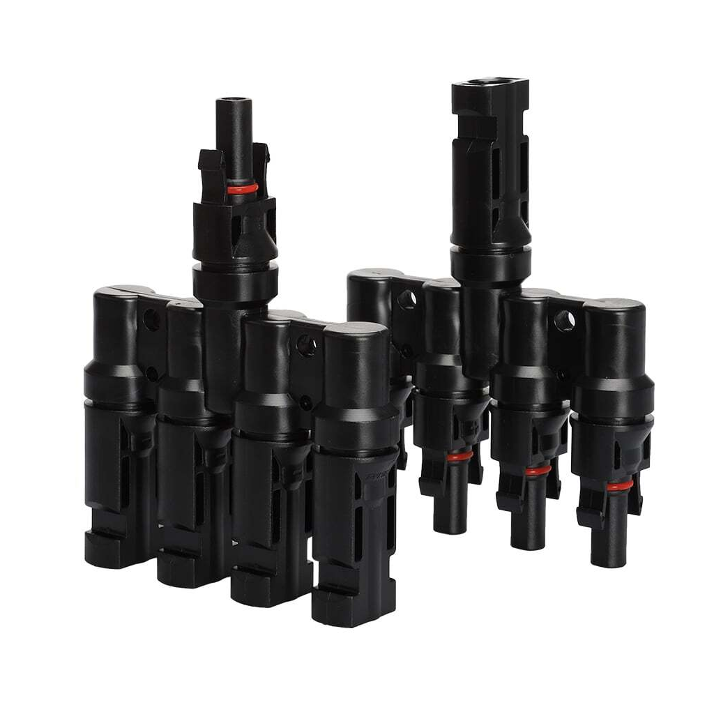 MC4 4 to 1 Branch Joiner Connector Pair For Solar Panels