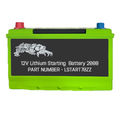 Lithium Dual Purpose Starting Batteries 2000 CCA N70ZZ CASE