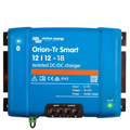 Blue Orion-Tr Smart DC/DC charger with Victron Energy branding on a white background