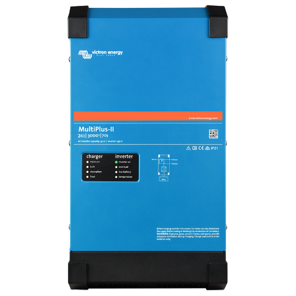 Victron MultiPlus PMP122305010 12V 3000VA 230V Inverter Charger front view