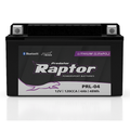 Predator Raptor PRL-04 12V LiFePO4 lithium motorcycle and powersport battery front view