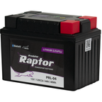 Angled product view
Predator Raptor PRL-09 lithium powersport battery with Bluetooth, Shake to Wake and quad terminals