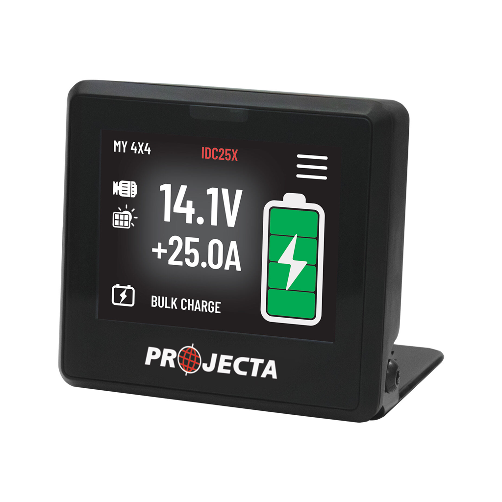 Projecta 12/24V 50A DC-DC Battery Charger with MPPT Solar and IQ Screen - IDC50XIQ