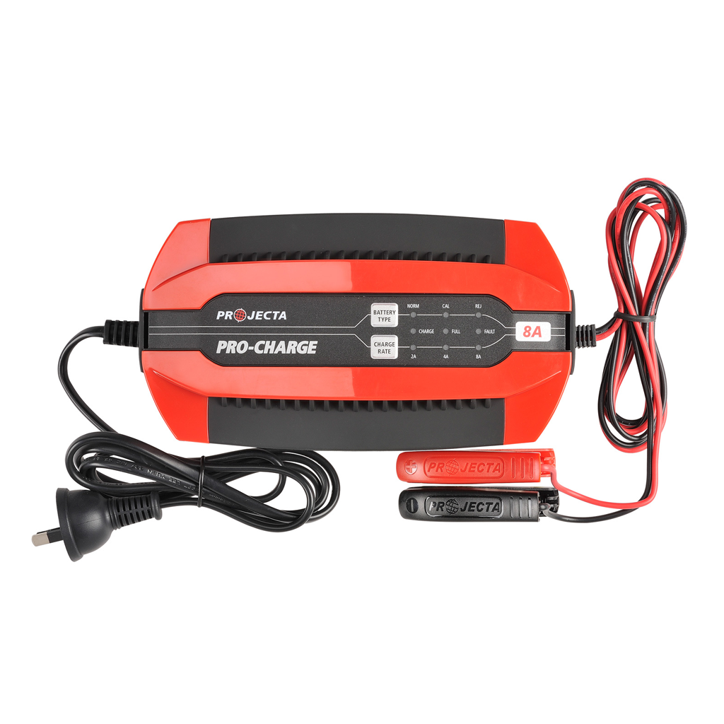 Projecta 12V Automatic 8Amp 6 Stage Battery Charger