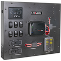 Projecta ICBDC 12V Power Management Board - front panel with switches and wiring