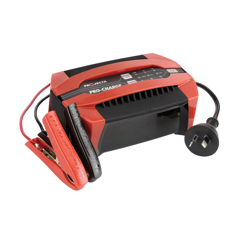 Projecta 12V Automatic 4 Amp 6 Stage Battery Charger
