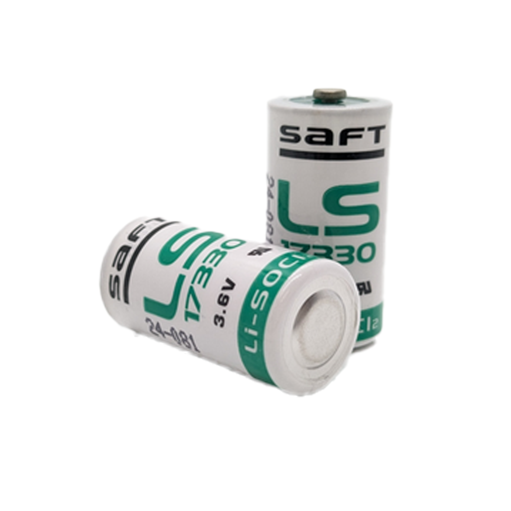 Saft LS17330 Lithium Thionyl chloride 3.6V, 2/3 A Battery - Bobbin Type Non Rechargable