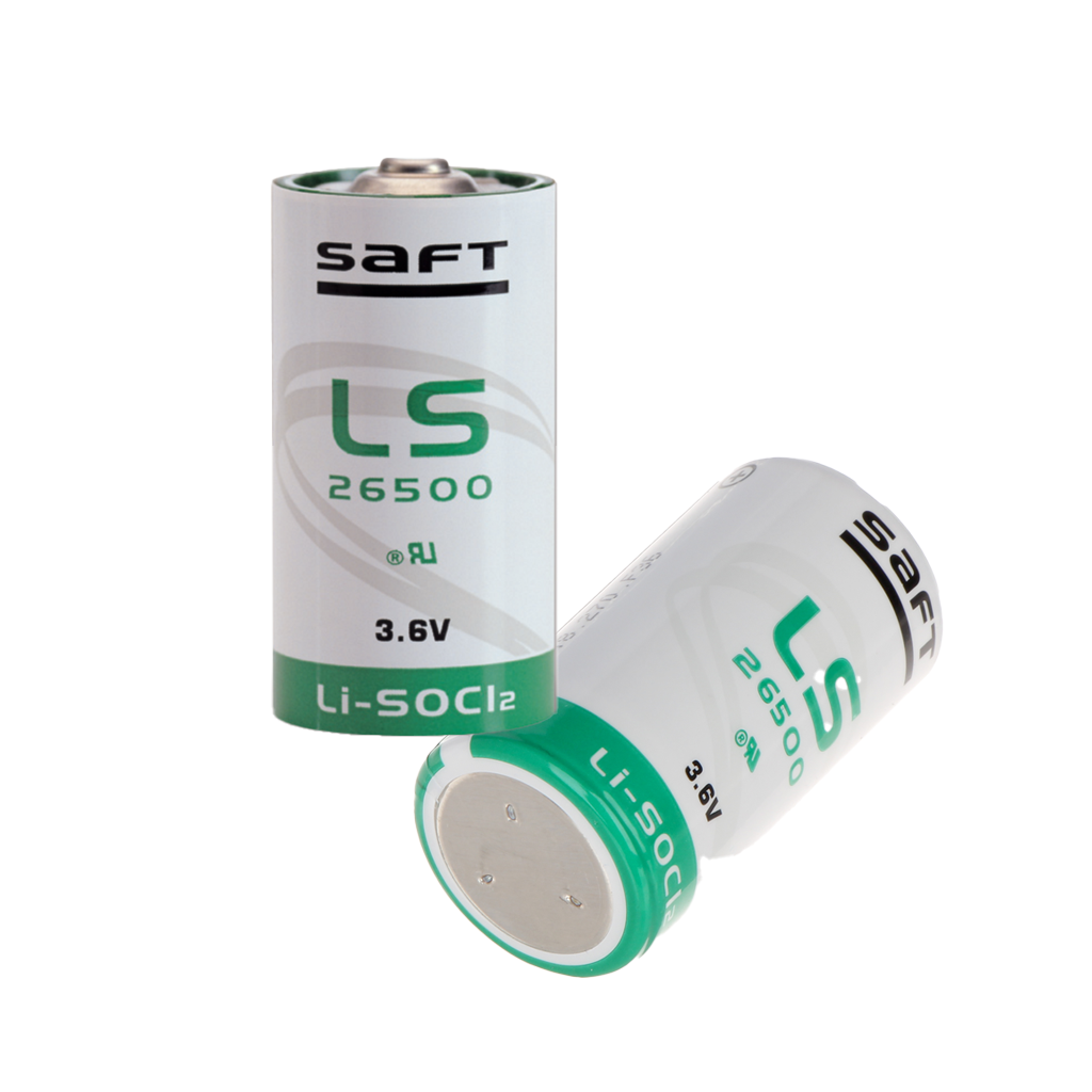 Saft LS26500 C Size 3.6v Lithium Thionyl Chloride Battery - Bobbin Type Non Rechargable