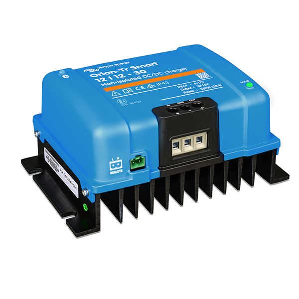 Victron Orion-TR Smart 12/12-30A Non-Isolated DC-DC Charger with connections