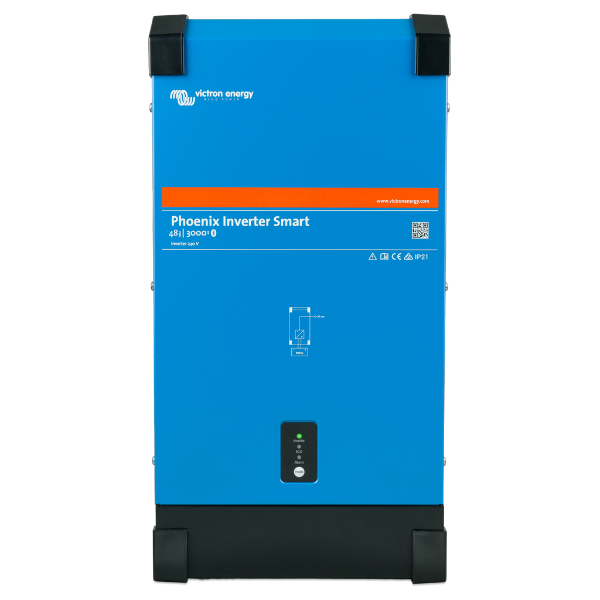 Victron Energy Smart Phoenix Inverter 48V 3000VA 230V front view