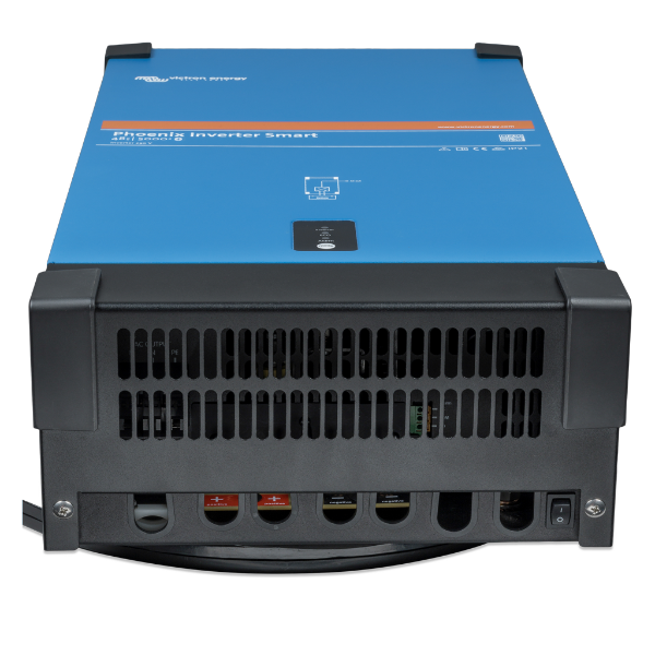Victron Energy Smart Phoenix Inverter 48V 5000VA 230V side profile and connections
