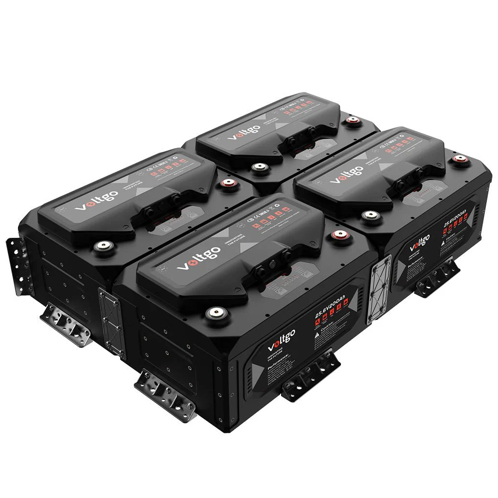 VoltGo VLRV5120 25.6V 200Ah IP65 LiFePO4 Battery with Bluetooth IP65