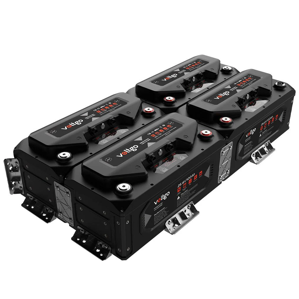 VoltGo Elite Series 12.8V 100Ah LiFePO₄ Battery With Bluetooth IP65