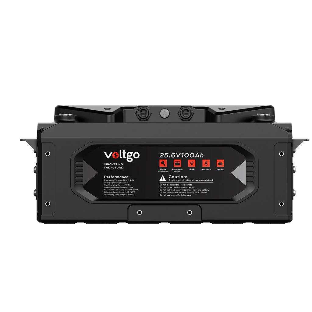 VoltGo Elite Series 12.8V 100Ah LiFePO₄ Battery With Bluetooth IP65