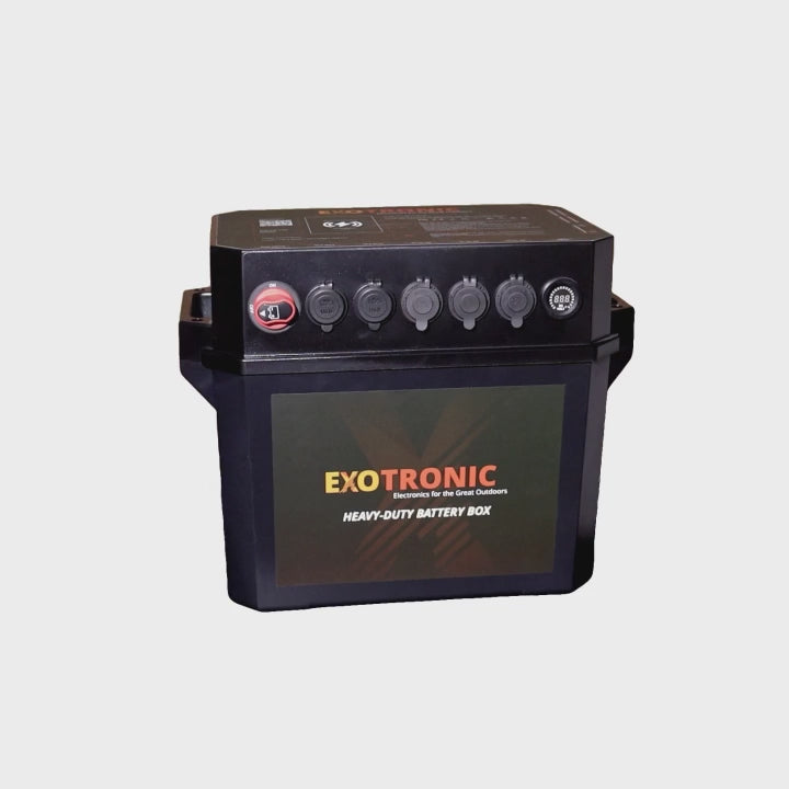 Exotronic Qi-Enabled Heavy Duty Battery Box - Exo-BB-2105-02