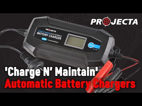 Projecta 4 Amp 6/12V 8 Stage Automatic Battery Charger
