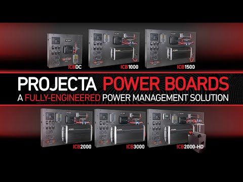 Projecta ICBDC 12V Power Management Board - Includes IDC25X