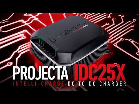 Projecta 12/24V 25A DC-DC Battery Charger with MPPT Solar and IQ Screen -  IDC25XIQ