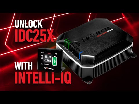 Projecta 12/24V 25A DC-DC Battery Charger with MPPT Solar and IQ Screen -  IDC25XIQ
