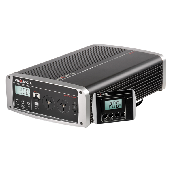 Projecta 12V 2000W inverter designed for caravans, camper trailers, boats and off-grid systems