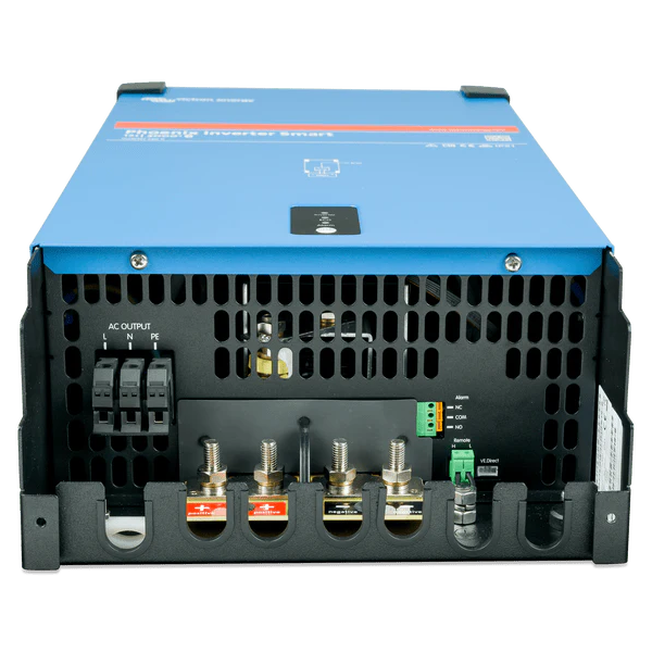 Victron Energy Smart Phoenix Inverter 12V 3000VA 230V rear connections and terminals