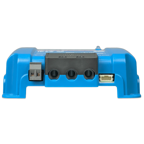Victron Orion XS 12V 50A DC-DC Battery Charger front view showing connectors.